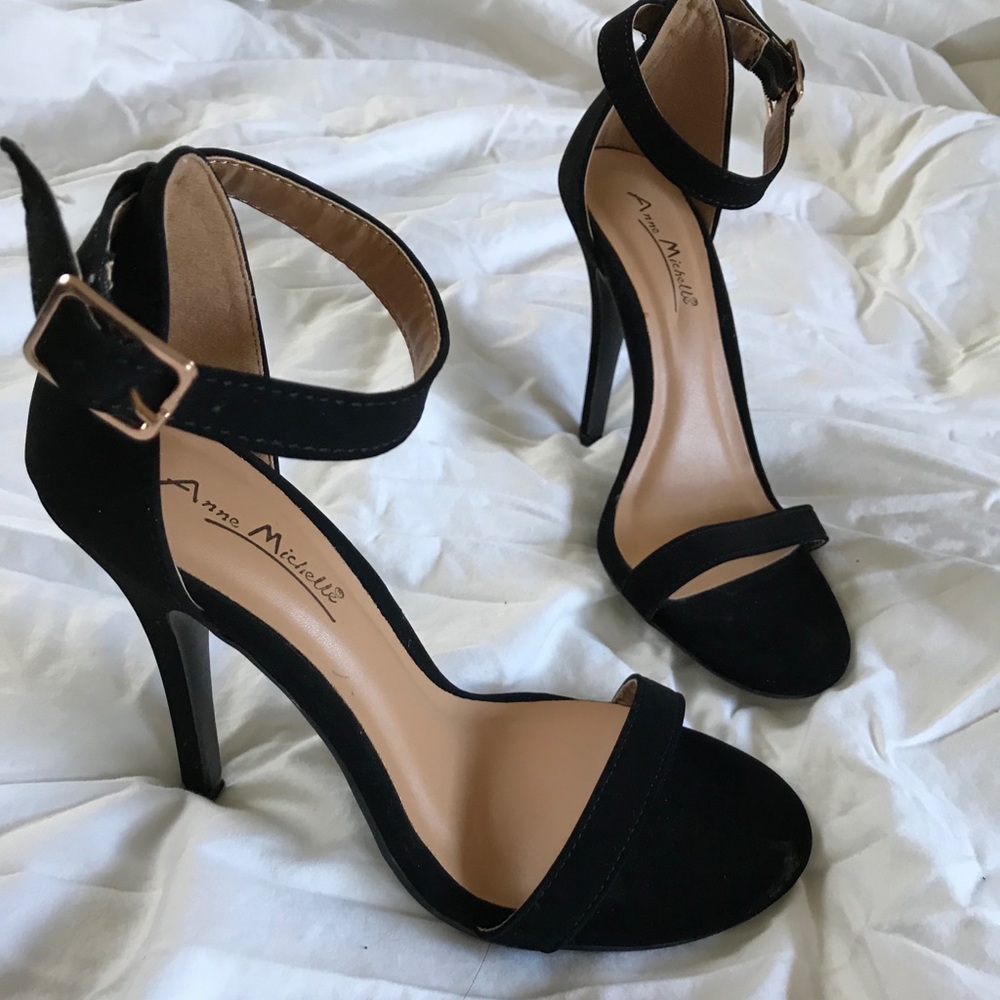 Black heels